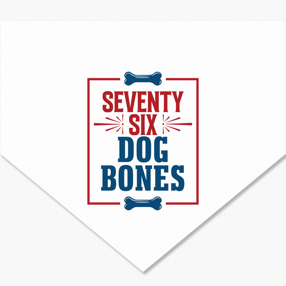 
                  
                    Seventy Six Dog Bones Bandana
                  
                