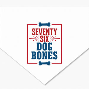 
                  
                    Seventy Six Dog Bones Bandana
                  
                