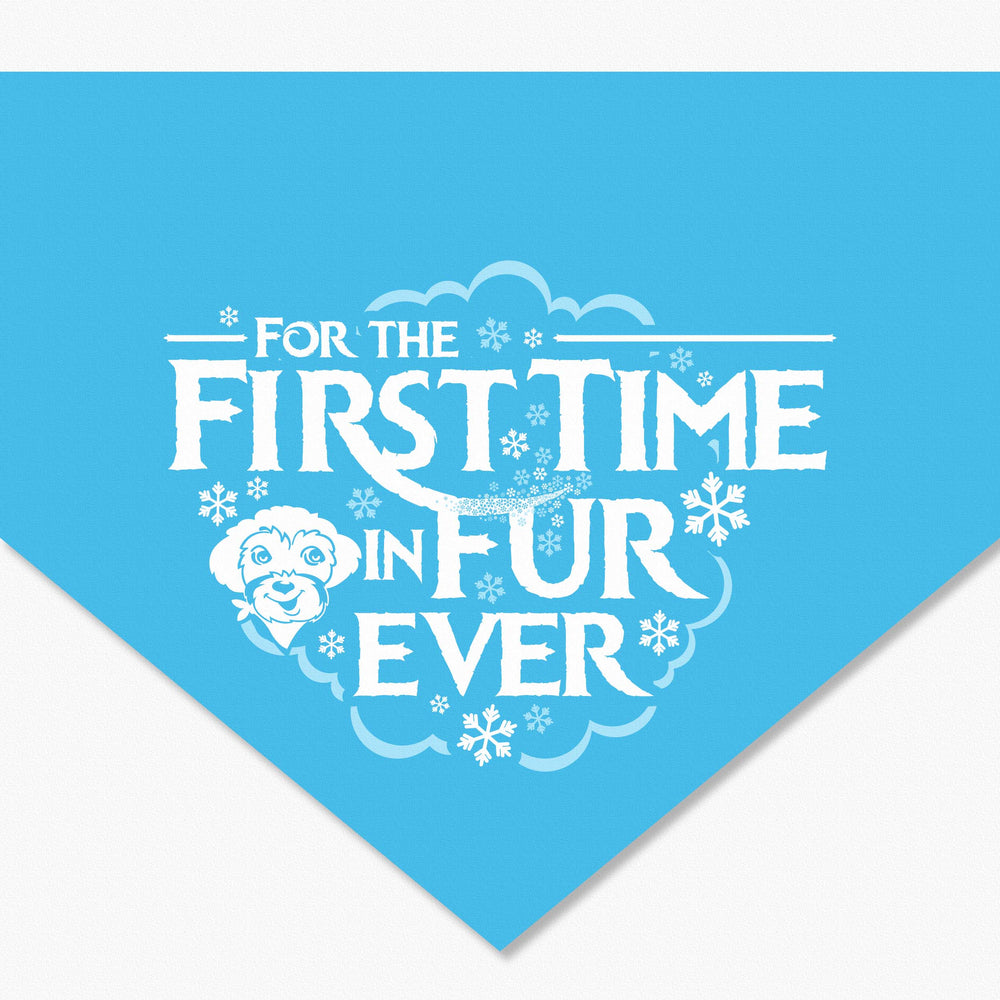 For the First Time in Fur-ever Bandana