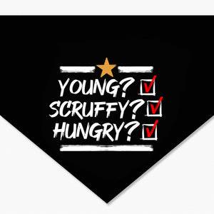 
                  
                    Young Scruffy Hungry Bandana
                  
                
